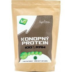 Vegan Fitness 100% Raw konopný protein 1000 g